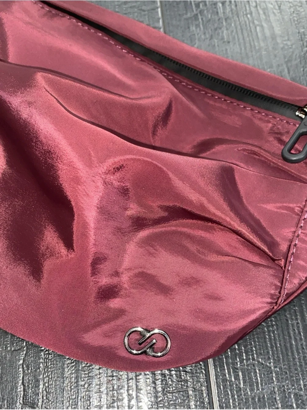 CALIA Carrie Underwood Women's Sling‎ Belt Bag Maroon Burgundy